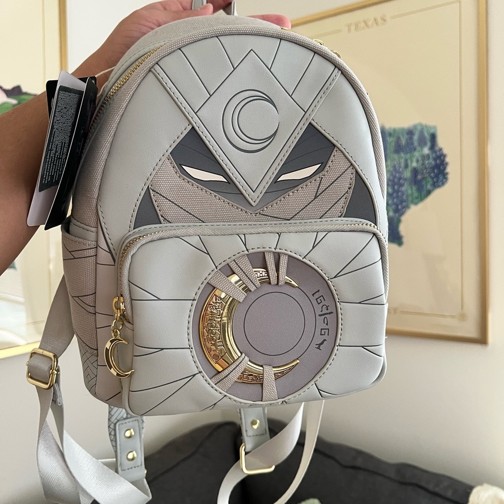 Loungefly Marvel Moon Knight Glow Backpack 2023 WonderCon Limited Edition NWT